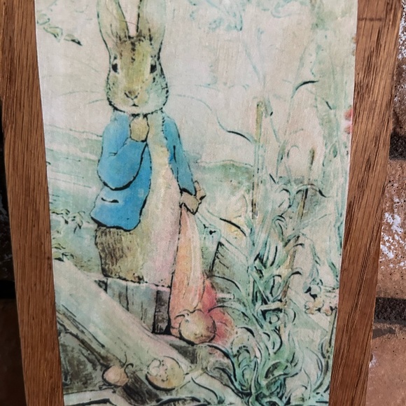 Hanging Post Card Decor “Peter Rabbit” - Picture 2 of 3